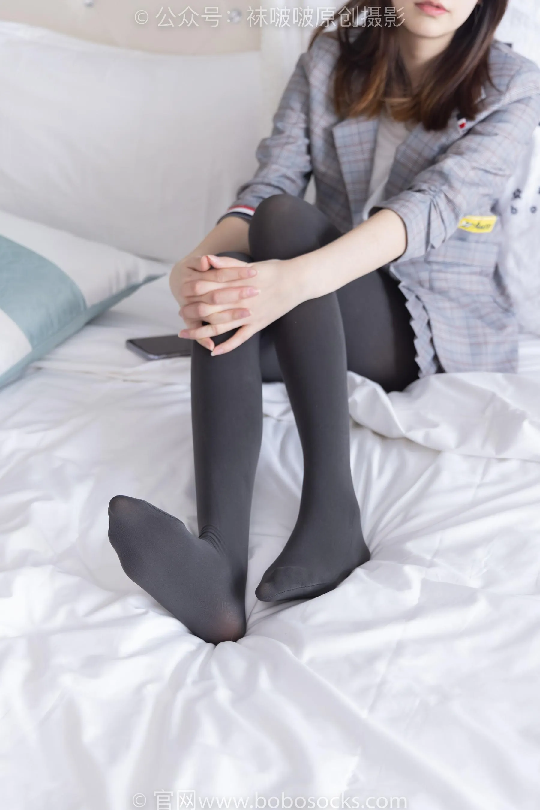 [BoBoSocks袜啵啵]NO.210 小甜豆-皮鞋、厚灰丝、ol装[23] [53P]插图
